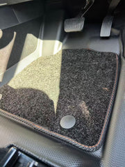 Floor Liners 3 Pieces Set Suitable For BYD Shark 6 2025 Driver+Passenger+Rear Seats Black Colour Liner