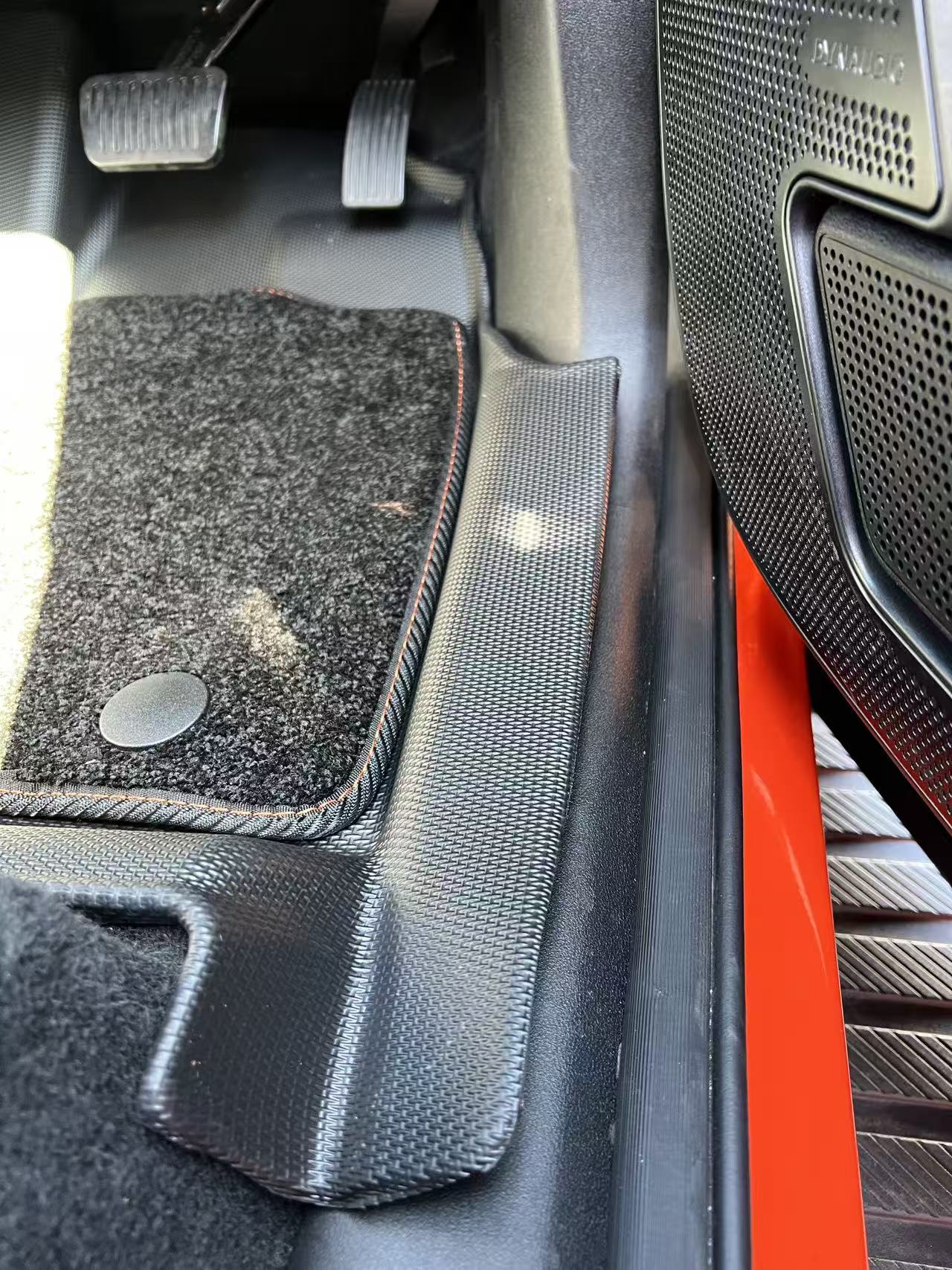 Floor Liners 3 Pieces Set Suitable For BYD Shark 6 2025 Driver+Passenger+Rear Seats Black Colour Liner