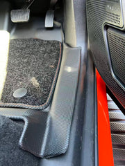 Floor Liners 3 Pieces Set Suitable For BYD Shark 6 2025 Driver+Passenger+Rear Seats Black Colour Liner