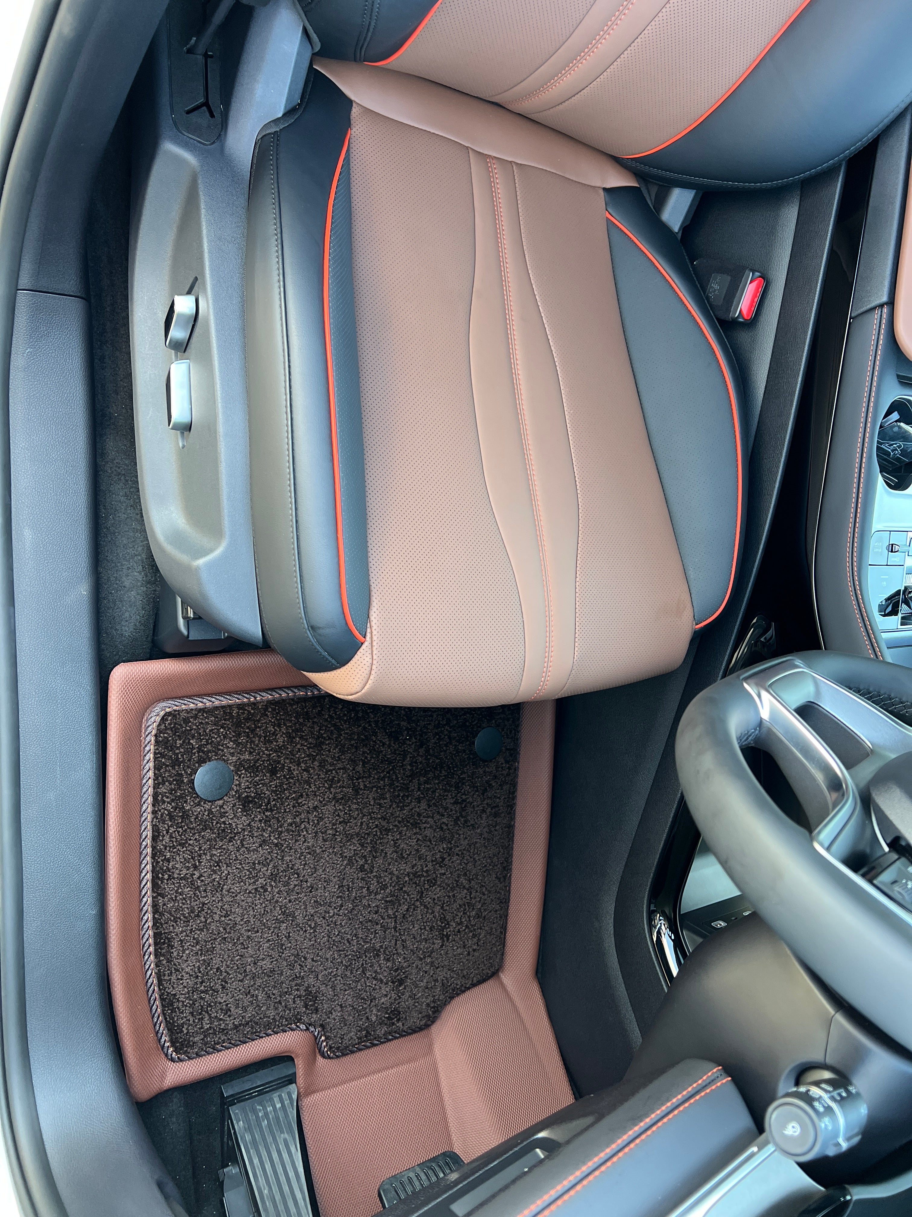 Floor Liners 4 Pieces Set Suitable For BYD Sealion 6 2025 Driver+Passenger+Rear Seats+Cargo Liner