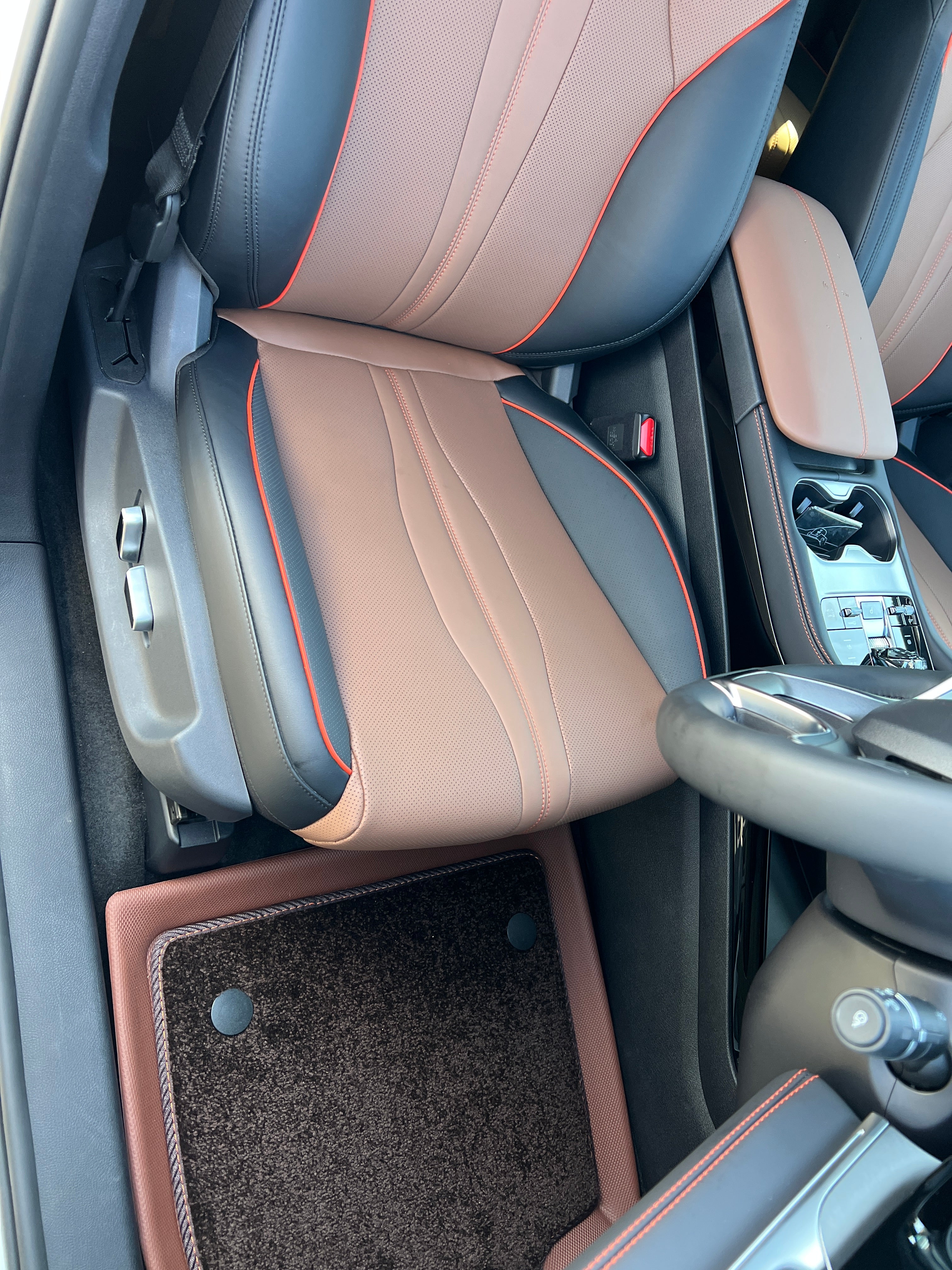 Floor Liners 4 Pieces Set Suitable For BYD Sealion 6 2025 Driver+Passenger+Rear Seats+Cargo Liner