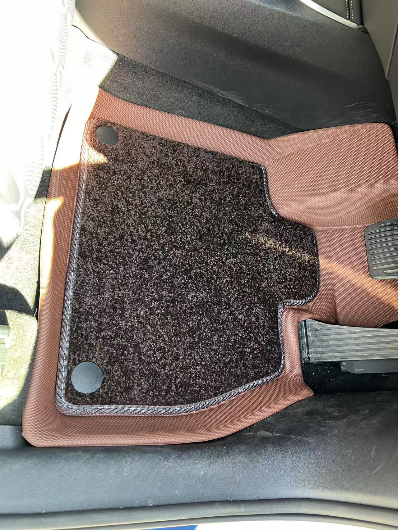 Floor Liners 4 Pieces Set Suitable For BYD Sealion 7 2025 Driver+Passenger+Rear Seats+Cargo Liner