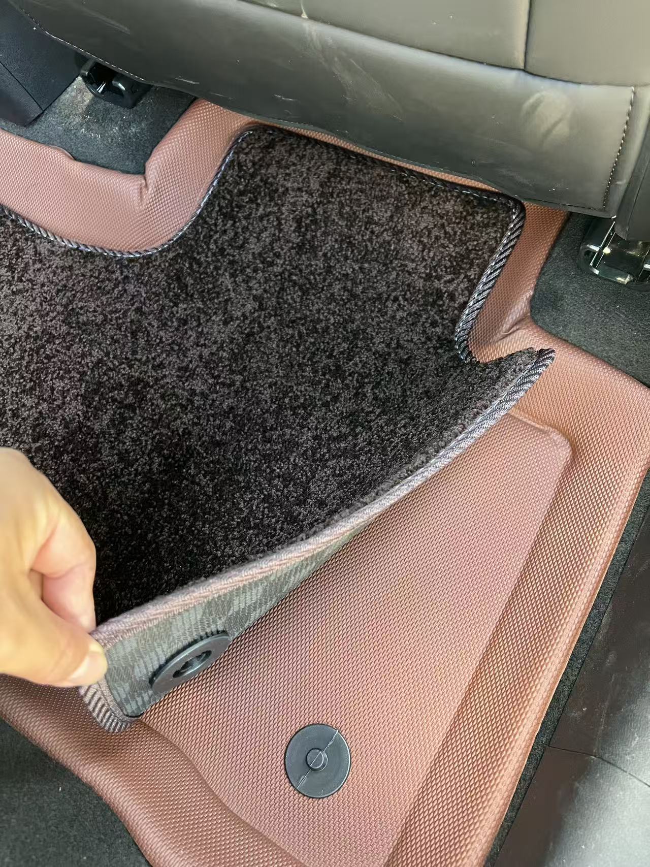 Floor Liners 4 Pieces Set Suitable For BYD Sealion 7 2025 Driver+Passenger+Rear Seats+Cargo Liner