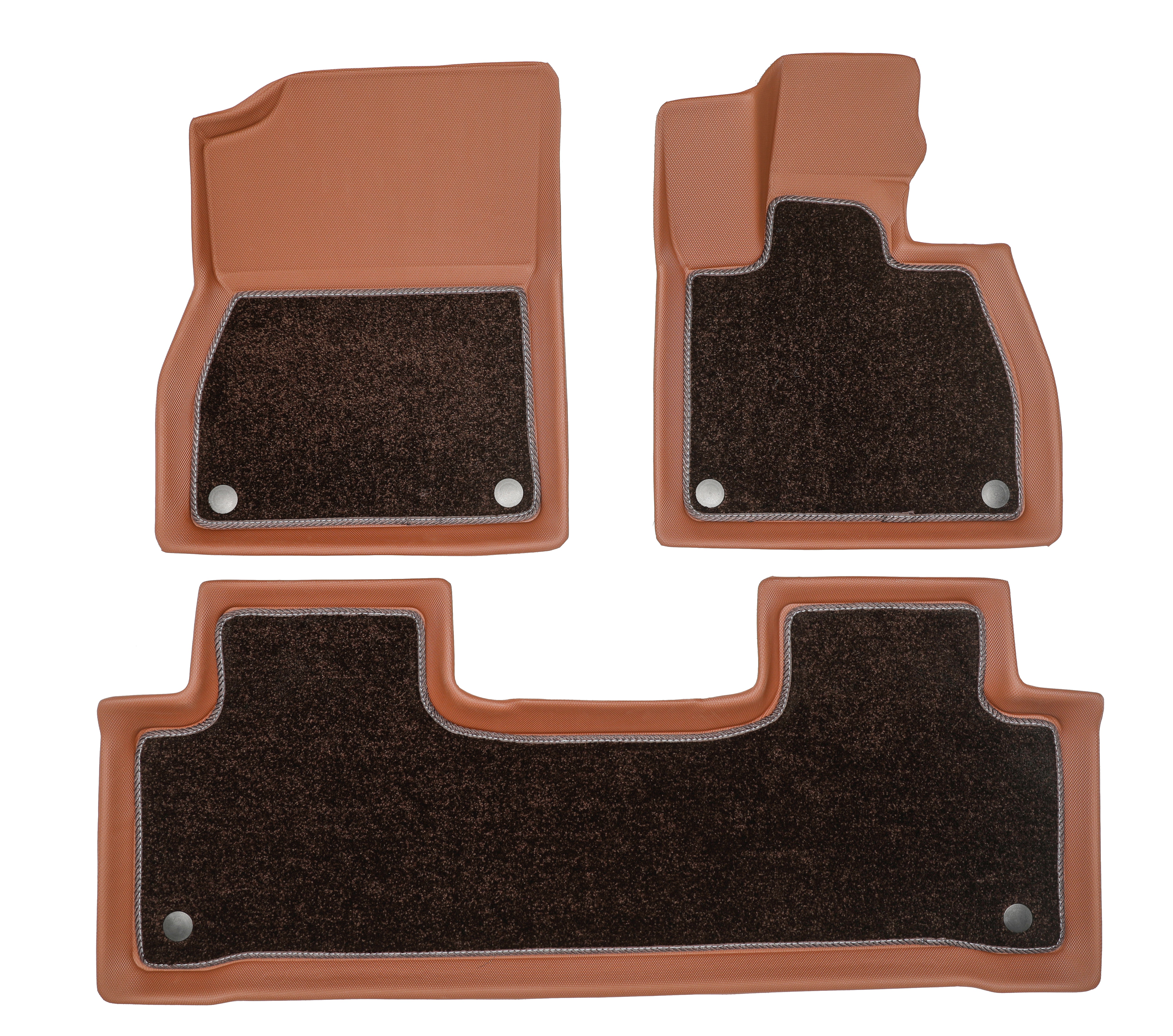 Floor Liners 4 Pieces Set Suitable For BYD Sealion 7 2025 Driver+Passenger+Rear Seats+Cargo Liner