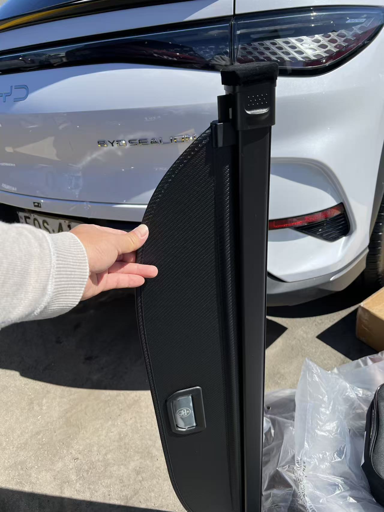 Rear Boot Shade Cargo Curtain Suitable For BYD Sealion 7 2025 Premium Rear Trunk Cover